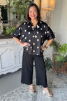 Black/Polka Dot
