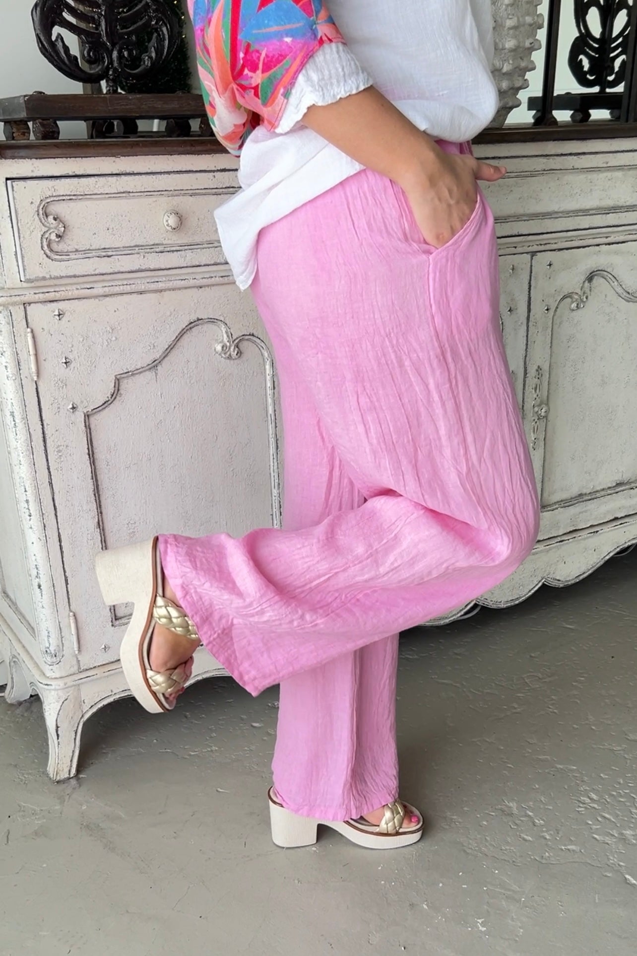 Pink Passion Pants  Made In Italy   