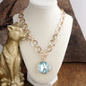 Gold/Light Blue
