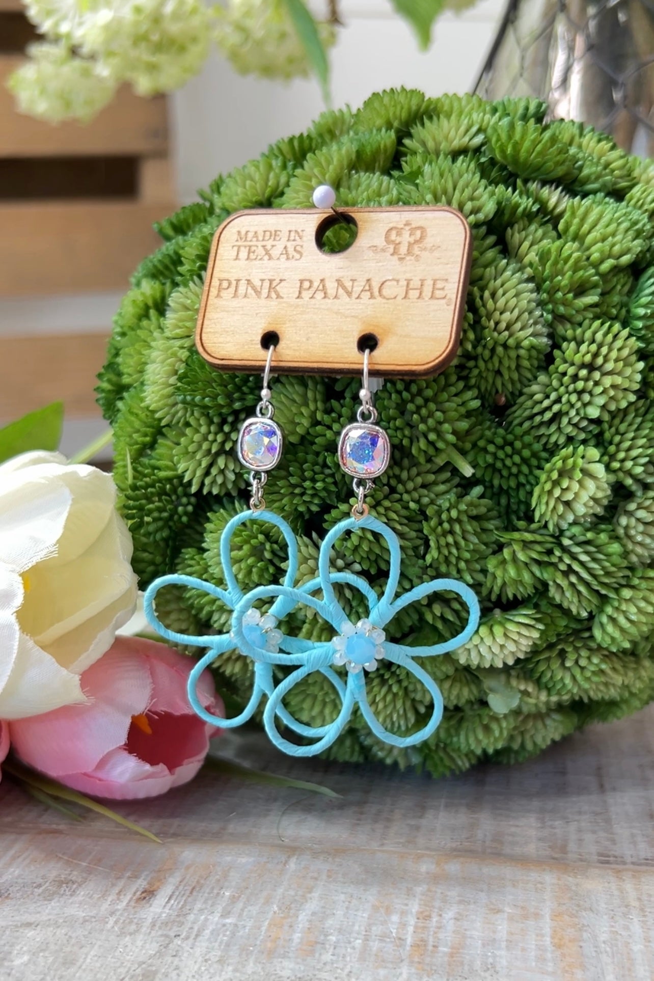 Lily Flower Earrings RESTOCK Soon  Pink Panache   