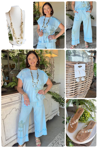 Weekend Getaway Baby Blue