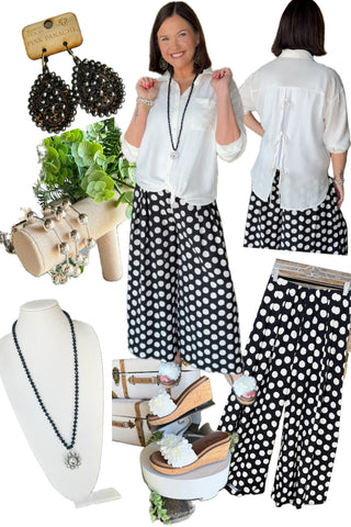 Leslie Top & Dottie Pants