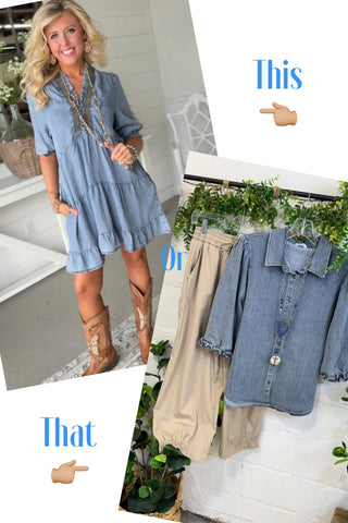 Delightful Denim & Geraldine