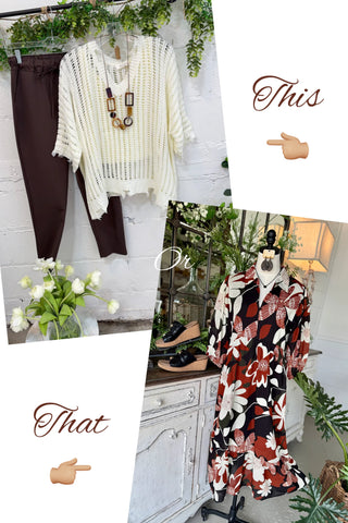 Ava Cream & Flora Dress