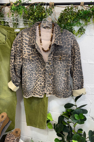 Bennie Jacket Animal by Easel