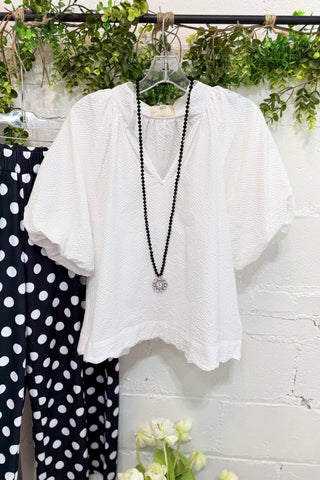 Avery Top Off White by Umgee Shirts & Tops Umgee