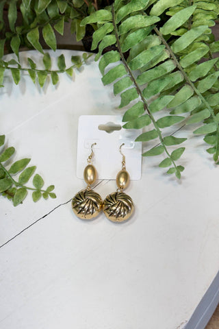 Minnelli Necklace Brown/Gold Necklaces L & B Creations