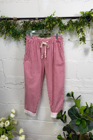 Bindi Pants Red Pants Miss Carla