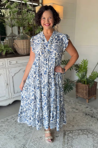Willodean Long Dress Chambray
