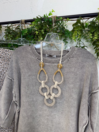 Janie Sweater Mocha Sweater Zenana