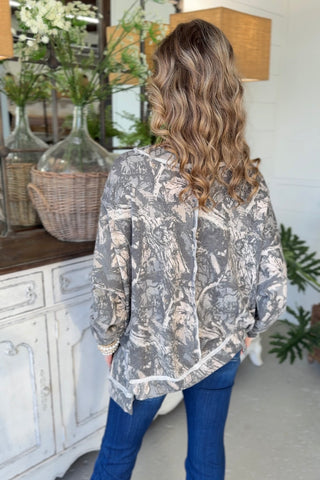 Hillside Camouflage Sweatshirt J Her