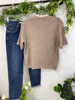 Insights Sweater Latte by Umgee Sweater Umgee
