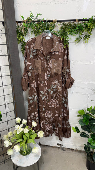 Janessa Midi Dress Chocolate Dresses Prospero