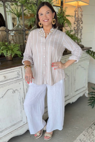 Durham Top Stone Shirts & Tops Camille & Co
