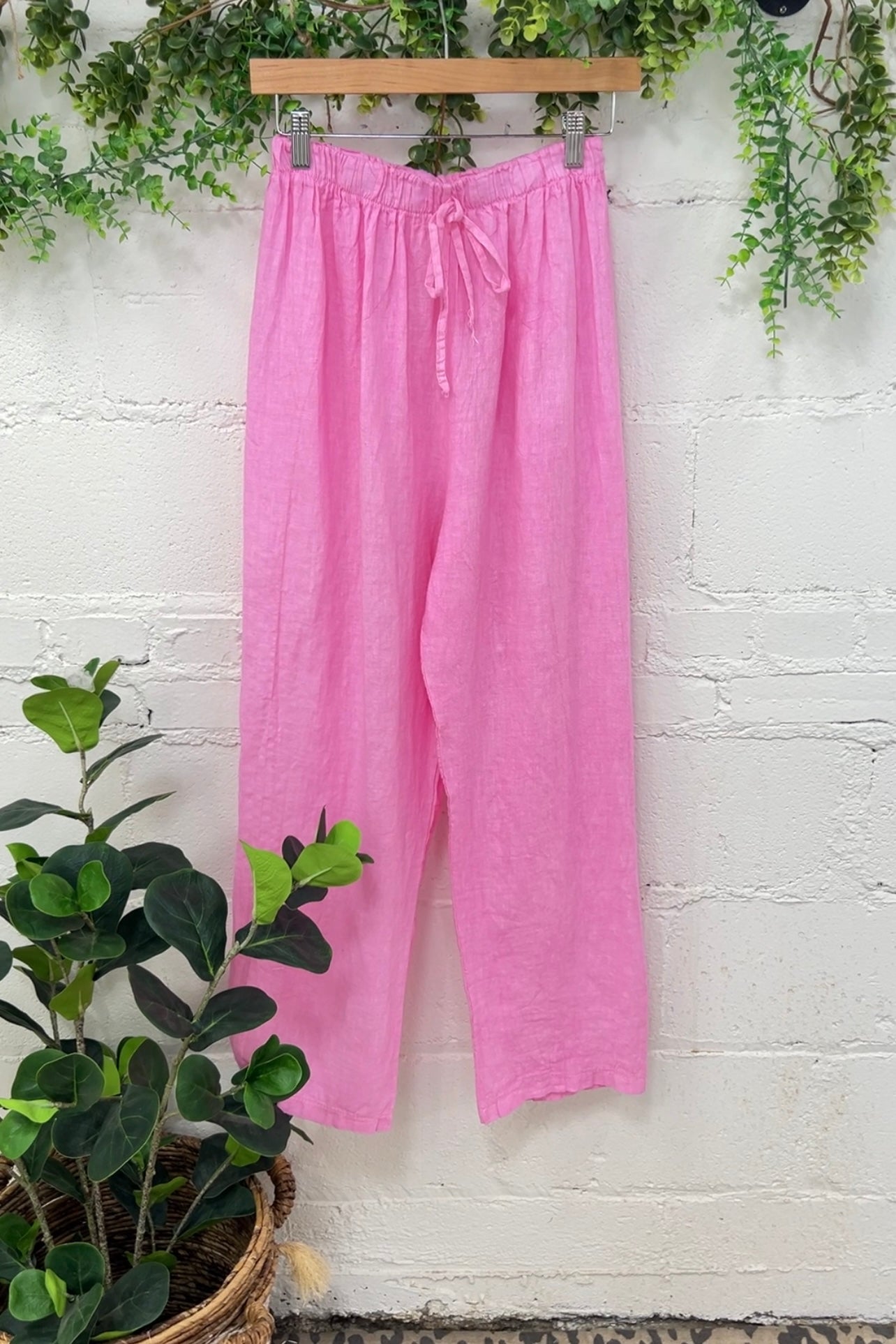 Beachin Pants  Oz Pink One Size 