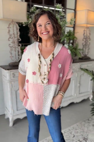 Jules Top Mauve