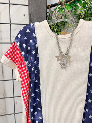 Firecracker Top Cream Shirts & Tops Heimish USA