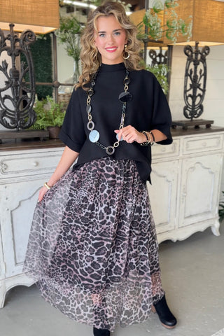 Cougar Skirt Leopard Skirt Faire