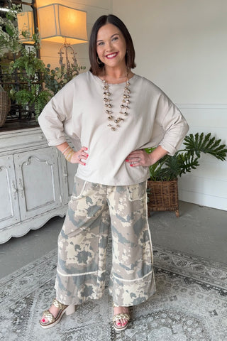 Hideaway Pant Olive Camo by Easel Pants Easel