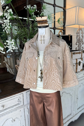 Prima Donna Jacket Taupe Jacket Origami