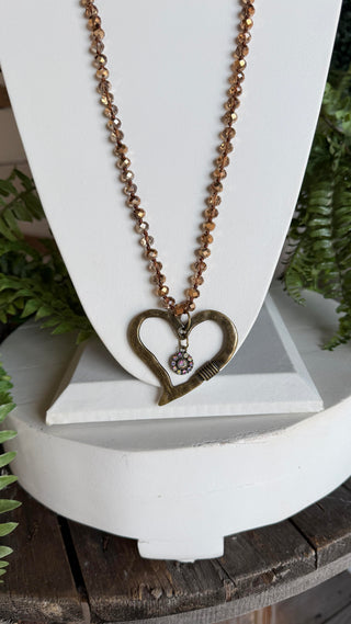 Heart's Desire Necklace Bronze/Copper Necklaces BFF