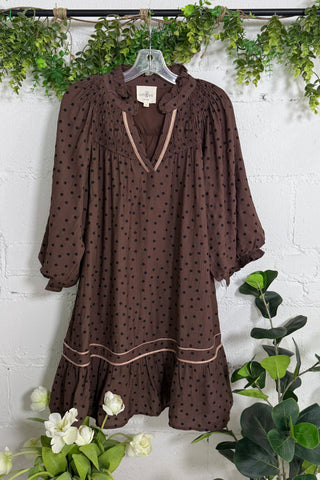 Sherwood Dress Chocolate by Umgee