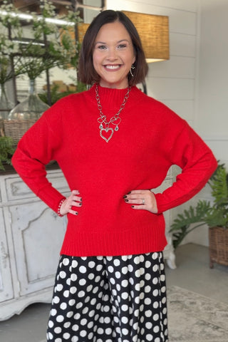 Lola Sweater Red