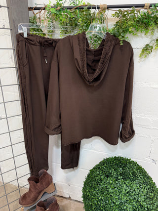 Britney Hoodie Chocolate Shirts & Tops Sunflower