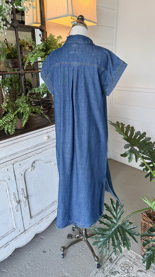 Helen Maxi Dress Denim by Umgee