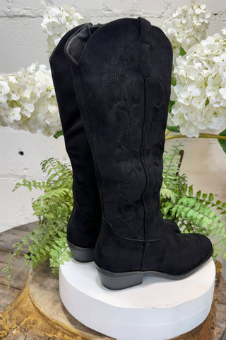 Jett 2 Boots Black Suede