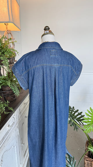 Helen Maxi Dress Denim by Umgee
