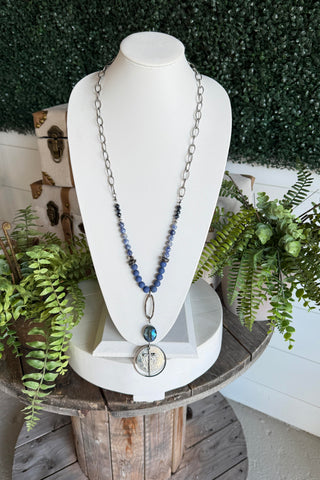 Sincerity Necklace Blue