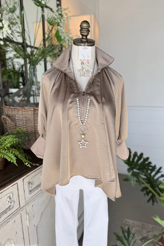 Bambi Top Mocha limited stock Shirts & Tops Glam
