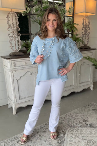 Blink Top Coral by Easel Top Easel