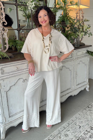 Donovan Top Natural by J Her Shirts & Tops J Her