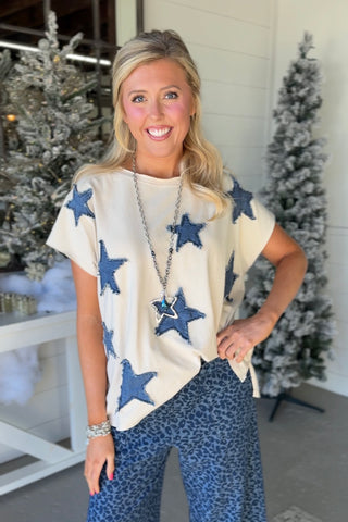 Constellation Natural RESTOCK Soon Shirts & Tops Blue Velvet