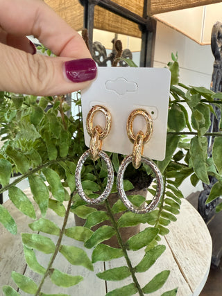 Odessa Earrings Gold/Silver Earrings Whats Hot Jewelry