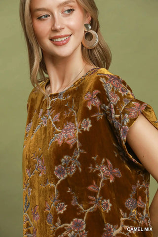 Karma Top Camel by Umgee Shirts & Tops Umgee