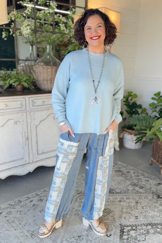 Baker Street Pants Dk Denim Pants Mittoshop