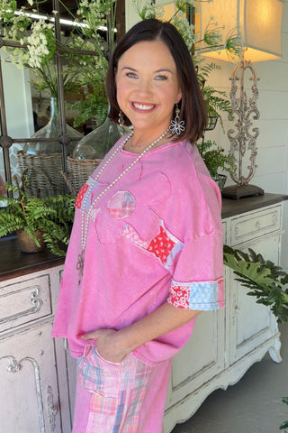 Sweet Patch Top Bubble Gum Shirts & Tops J Her