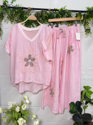 Spring Bling Pants Pink Pants New Afeis