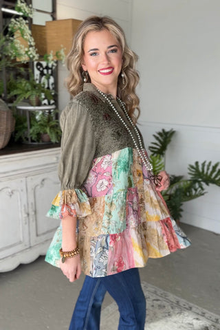 Nadia Gravel Multi Shirts & Tops Young Threads