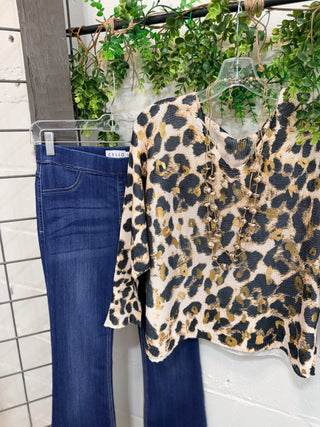 Lux Leopard Sweater Sweater Miss Carla