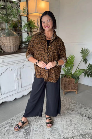 Gianna Top Leopard