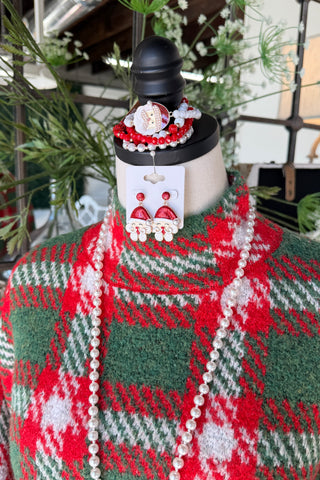 Cheerful Knit Sweater Green by Entro Sweater Entro