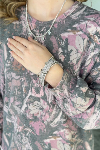 Ginny Bracelets Silver by Pink Panache Bracelets Pink Panache