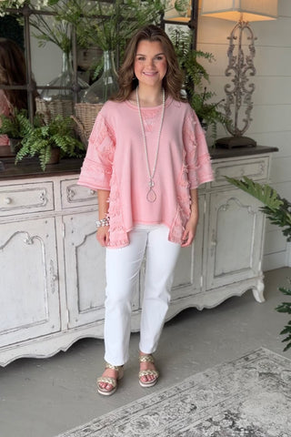 Blink Top Coral by Easel Top Easel