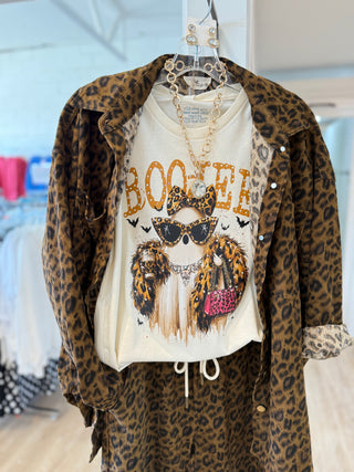Boojee Ghost Tee Natural