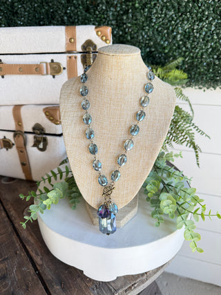 Tulsa Necklace Blue Necklaces BFF