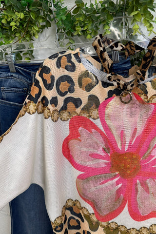 Mix It Up Sweater Leopard Sweater OHLALA